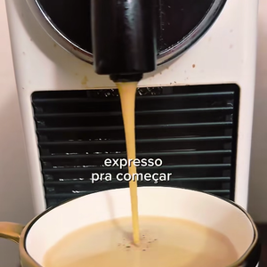 Henrique Fogaça começa o dia tomando uma xícara de café expresso em jejum