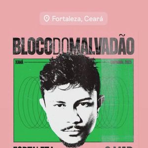 Xamã vem se apresentando por todo o Brasil com seu Bloco do Malvadão