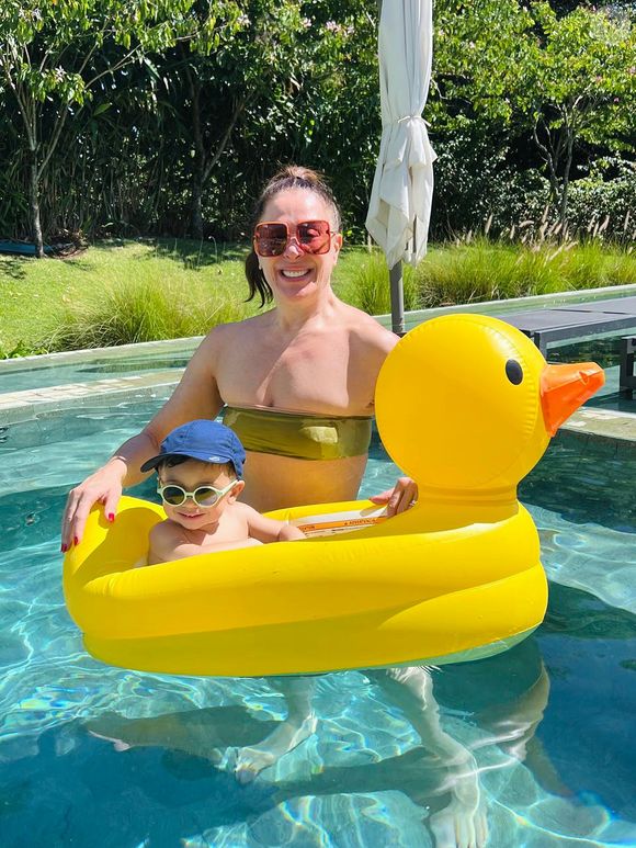 Claudia Raia foi mãe de seu terceiro filho aos 55 anos de idade