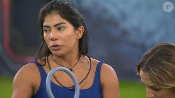 No BBB 26, Marciele questionou a decisão de Jordana de formar trio com Alberto Cowboy e Jonas na disputa pela liderança