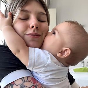 Isabel Veloso deixa o marido, Lucas Borba, e o filho, Arthur