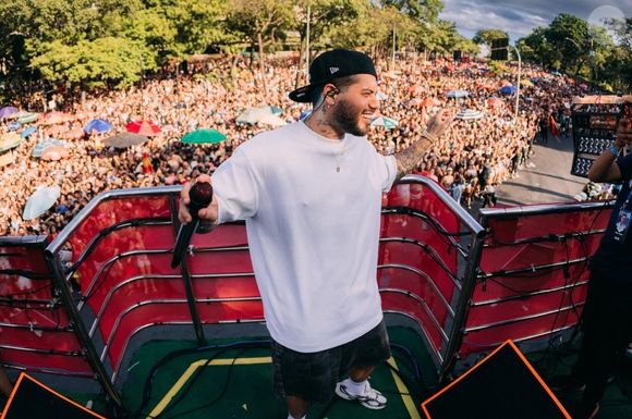 Zé Felipe se recusou a mencionar o nome de Virgínia Fonseca e referiu-se a ela apenas como ‘mãe das crianças’