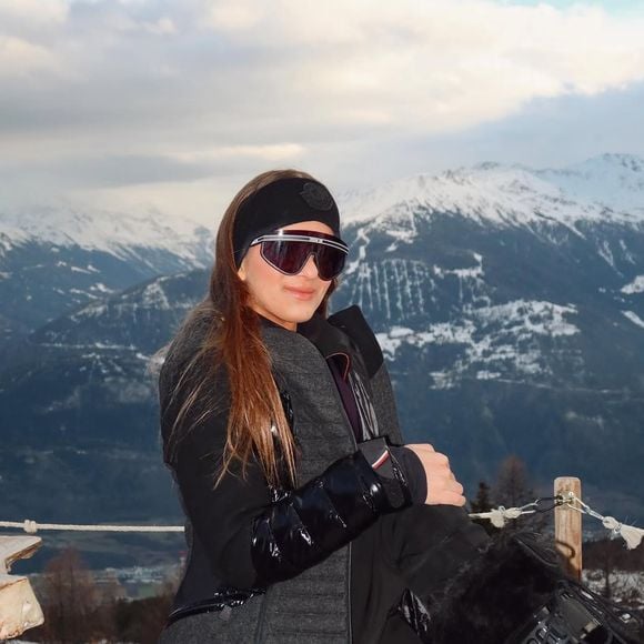 Rafaella Justus publicou em seu perfil no Instagram registros do passeio em Crans-Montana