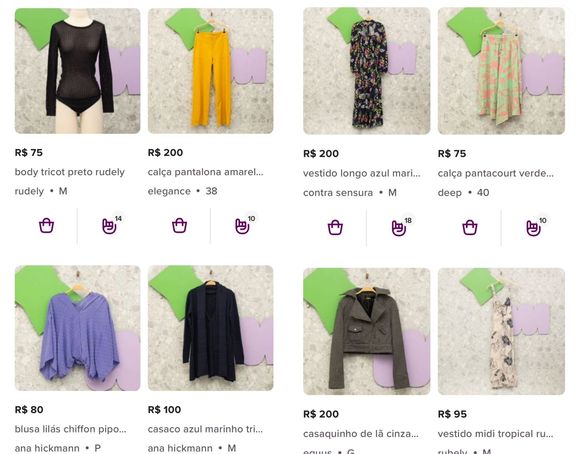 Vestidos, calças, shorts, Ana Hickmann coloca em seu bazar no Enjoei as peças mais variadas