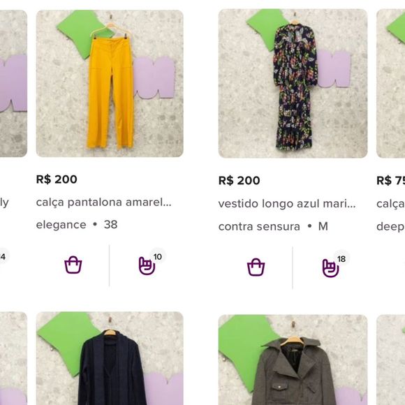 Vestidos, calças, shorts, Ana Hickmann coloca em seu bazar no Enjoei as peças mais variadas