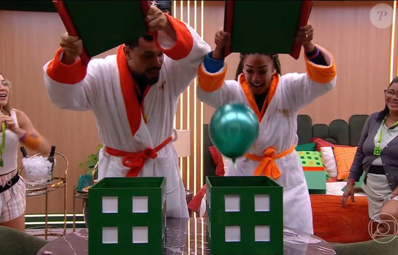 Na primeira semana, Aline ganhou o apartamento no 'BBB 25'