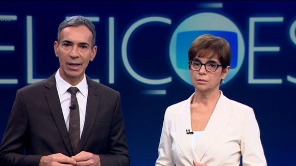 'Tralli não deixa a Lo Prete falar': cobertura da Globo nas Eleições divide opiniões na web; âncora do 'Jornal Nacional' ganha críticas e Renata Lo Prete é exaltada: 'Grandona'