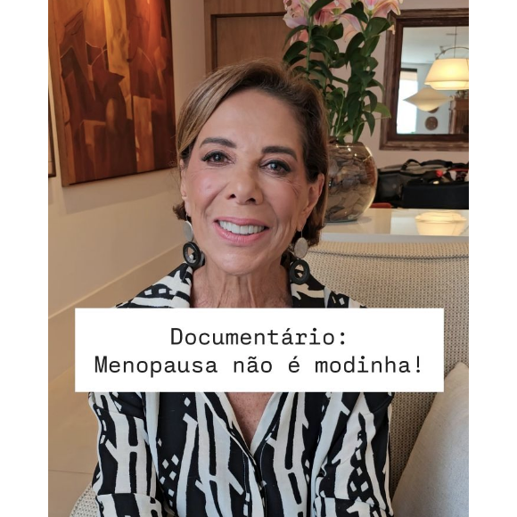 Ângela Vieira participou de documentário sobre a menopausa, aos 73 anos de idade