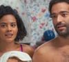 Maria de Fátima (Bella Campos) vai triar selfie dos preparativos do casamento e incomodará Afonso (Humberto Carrão) em Vale Tudo