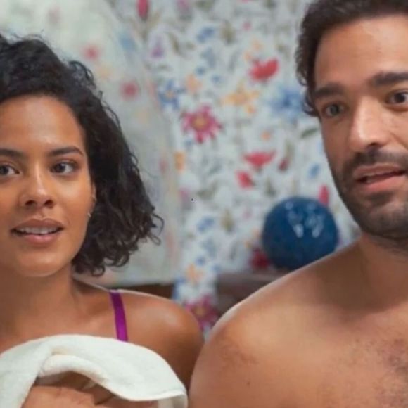 Maria de Fátima (Bella Campos) vai triar selfie dos preparativos do casamento e incomodará Afonso (Humberto Carrão) em Vale Tudo