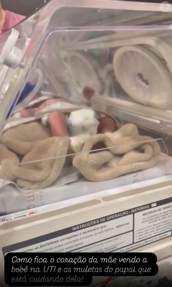 Filha de Maíra Cardi foi para a UTI após o nascimento por dificuldade de respirar