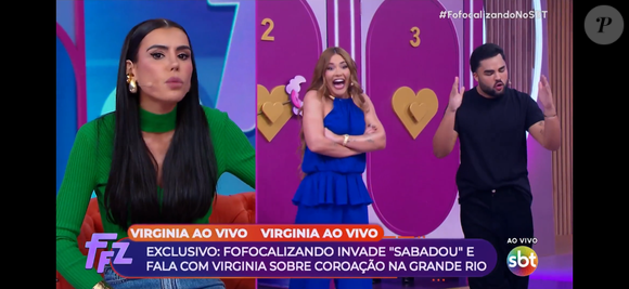 'Ele é bom mesmo': comentário ousado de Lucas acompanhado de gesto sugestivo deixa Virgínia sem reação