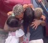 Após 5 dias preso, MC Poze reencontra filhos e emociona a web: 'O abraço mais importante para eles'; veja o vídeo