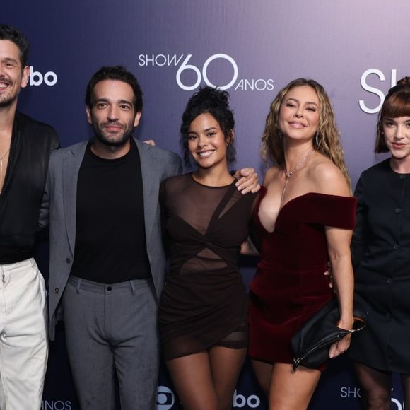 Globo usou estratégia para blindar atores de 'Vale Tudo' da imprensa na festa dos 60 anos