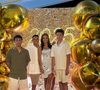Belle Silva e Thiago Silva são pais de Isago, de 16 anos, e Iago, de 14