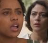 Nos próximos capítulos de 'Garota do Momento', Clarice (Carol Castro) expulsa Beatriz (Duda Santos) de casa após revelação sobre maternidade