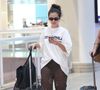 Mel Maia circulou pelo Aeroporto Santos Dumont, no Rio de Janeiro