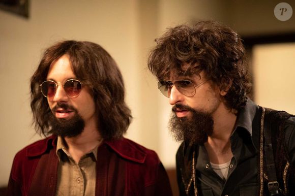 Cláudio Roberto e Raul Seixas na série 'Raul Seixas: Eu Sou'