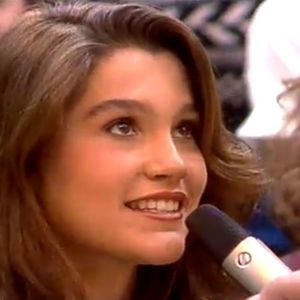 Flávia Alessandra chegou a participar de um concurso do 'Domingão do Faustão'.