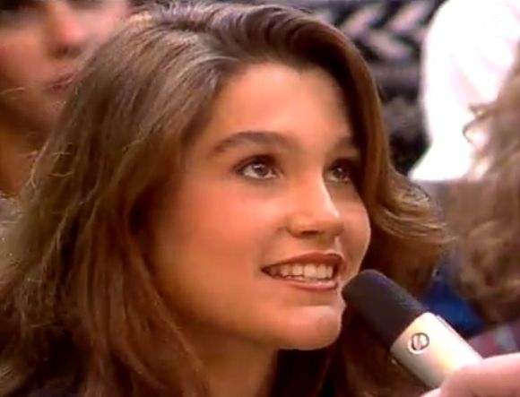 Flávia Alessandra chegou a participar de um concurso do 'Domingão do Faustão'.
