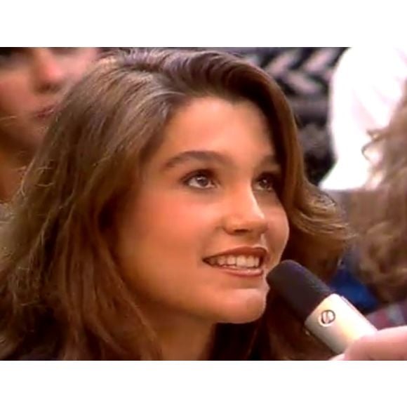 Flávia Alessandra chegou a participar de um concurso do 'Domingão do Faustão'.