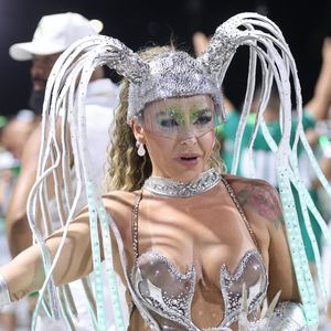 Fabíola de Andrade foi um dos principais destaques do primeiro dia de ensaios técnicos na Marquês de Sapucaí