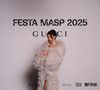 Look Gucci de Bruna Marquezine utiliza a textura e o volume extremo para criar uma silhueta de alto impacto