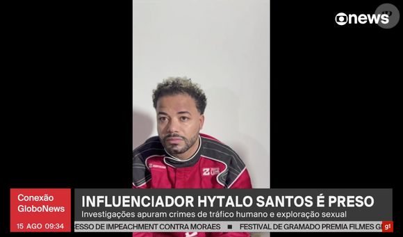 Hytalo Santos foi preso acusado de tráfico humano e exploração sexual de menores de idade
