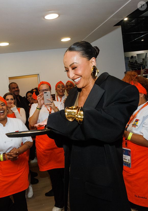 Apesar das coincidências, participação de Sabrina foi só uma ação no evento, sem relação com o programa