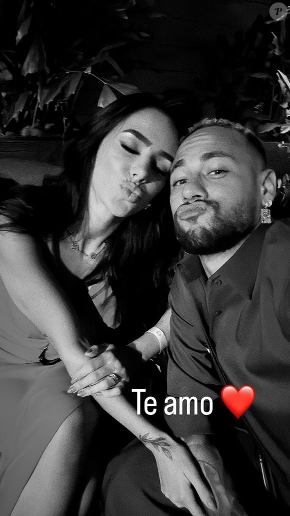 'Te amo', disse Neymar a Bruna Biancardi