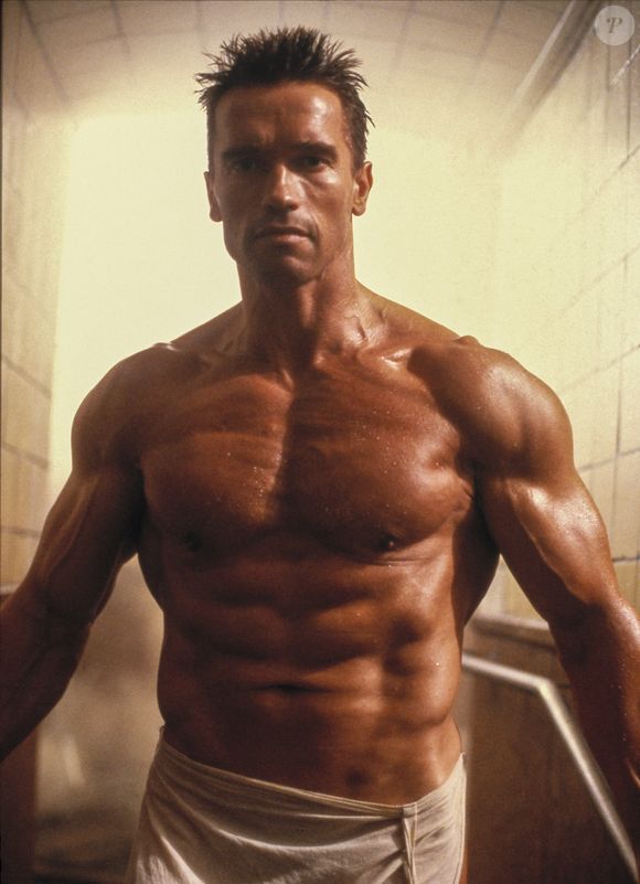 Mesmo depois de deixar o fisiculturismo, Arnold Schwarzenegger nunca deixou seu corpo sem uma definição impecável
