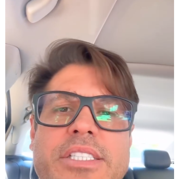 Dado Dolabella se pronunciou negando a versão apresentada pelo homem e dizendo que, na verdade, foi ele quem bateu no seu carro