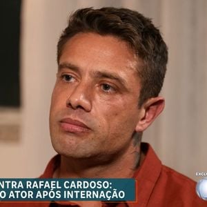Rafael Cardoso contou ter começado a usar drogas aos 15 anos de idade