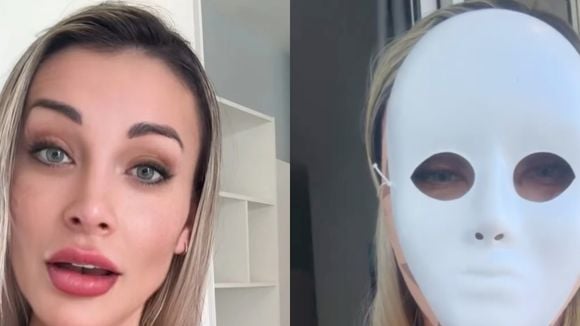 Rosto irreconhecível e orelhas menores: Andressa Urach gasta R$ 100 mil em nova plástica e choca com antes e depois. 'Vou voltar a ter 23 anos'