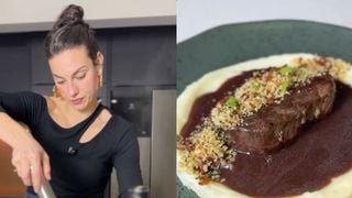 Aprendi com uma bombeira participante do 'MasterChef 2026': essa receita de alcatra ao molho de vinho tinto é simples, suculenta e ideal para saborear no jantar em um dia com frio e chuva