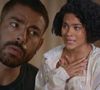 César (Cauã Reymond) ameaça Maria de Fátima (Bella Campos) por armação que o levou à cadeia, e não aceita casamento com Afonso (Humberto Carrão) no resumo de 'Vale Tudo'