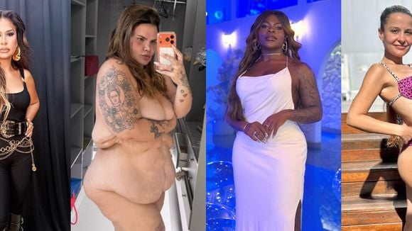 Famosos antes e depois do emagrecimento: de Thais Carla a Jojo Todynho, estas são as 20 transformações mais chocantes de estrelas após a perda de peso