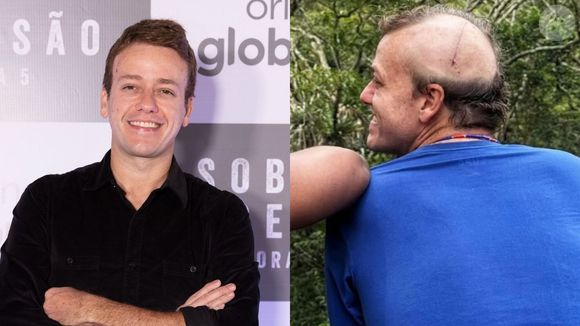 O ator Pablo Sanábio anunciou, com grande emoção, o fim de seu tratamento contra um tumor cerebral