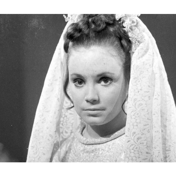 Regina Duarte como Andréa na novela 'Véu da Noiva' (1969).