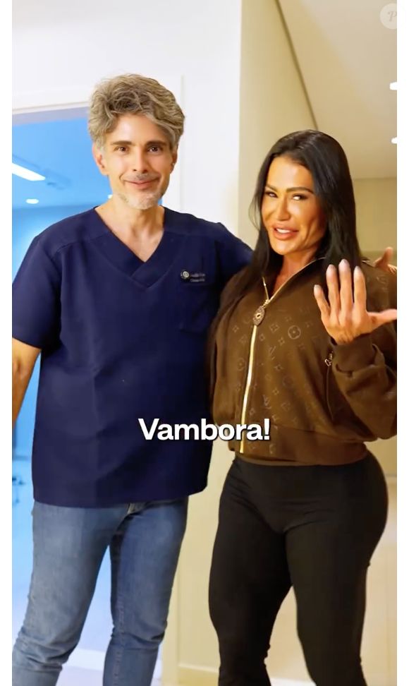 Gracyanne Barbosa está removendo os preenchimentos do seu rosto e apostando em novas tecnologias com o Dr. Jardis Volpe