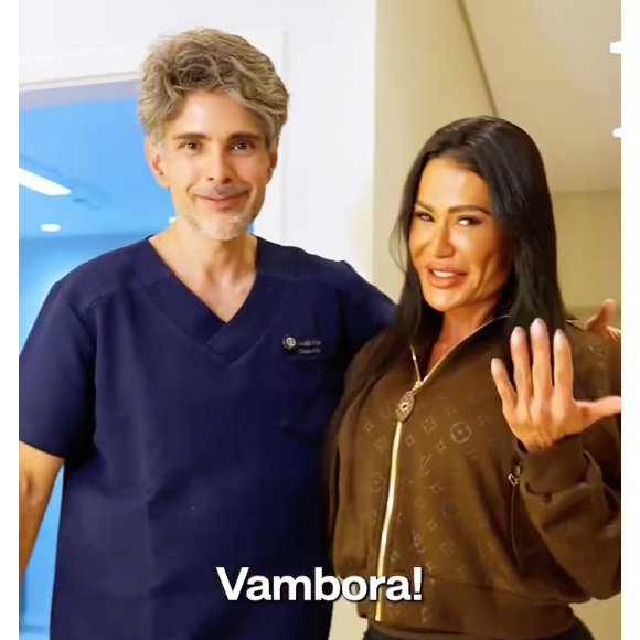 Gracyanne Barbosa está removendo os preenchimentos do seu rosto e apostando em novas tecnologias com o Dr. Jardis Volpe
