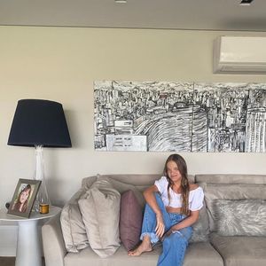 Nesta foto publicada há alguns anos, Rafa Justus já estava bem crescidinha