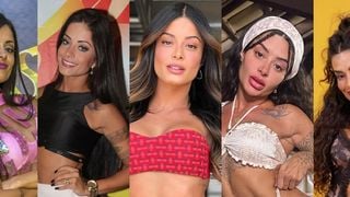 Como era Aline Campos antes do 'BBB 26'? Ex-Riscado, bailarina transformou seu rosto com harmonização e o corpo com plásticas; antes e depois é de cair o queixo