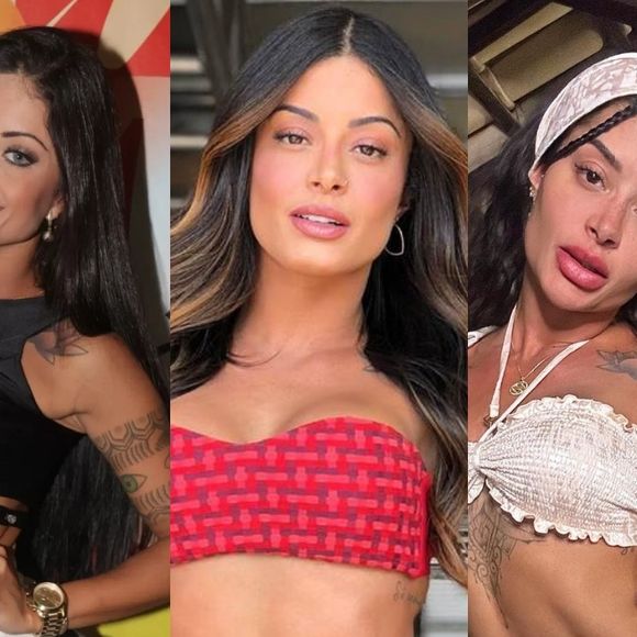 Antes e depois de Aline Campos: ex-Riscado, participante do 'BBB 26' transformou seu rosto com procedimentos estéticos