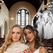 'O dia que eu nunca vou me esquecer': ex-'BBB 15' Talita abre álbum de fotos de casamento com esposa britânica; união aconteceu na Irlanda, em exuberante capela do século 18 com arquitetura clássica