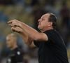 Rogério Ceni comentou a expulsão de Neymar no empate entre Santos e Bahia e aconselhou o atacante a ter cuidado com suas atitudes. O treinador também reconheceu o talento do camisa 10 santista