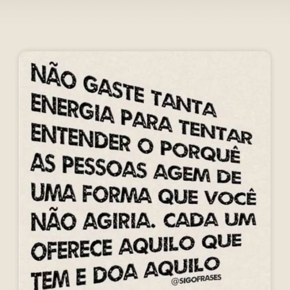 ‘Não gaste tanta energia para tentar entender o porquê as pessoas agem de uma forma que você não agiria’, postou o assessor Herbert Gomes
