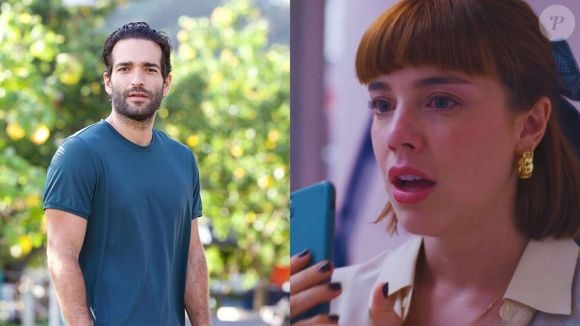 Afonso (Humberto Carrão) socorreu Solange (Alice Wegmann) em 'Vale Tudo': publicitária tem crise de hipoglicemia