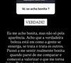 Rafa Justus afirmou se sentir bonita: 'Passei a me sentir realmente bonita quando parei de me comparar e comecei a valorizar o que me torna única'