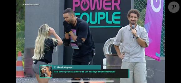 Ana Paula gritou e chorou com o marido após ele errar pergunta sobre ela em Prova dos Homens no 'Power Couple Brasil 2025'